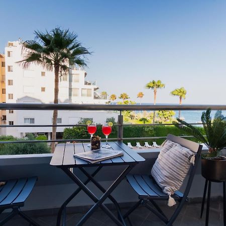 Sanders Ermitage On The Beach - Delightful 1-Bedroom Apartment With Sea View ليماسول المظهر الخارجي الصورة