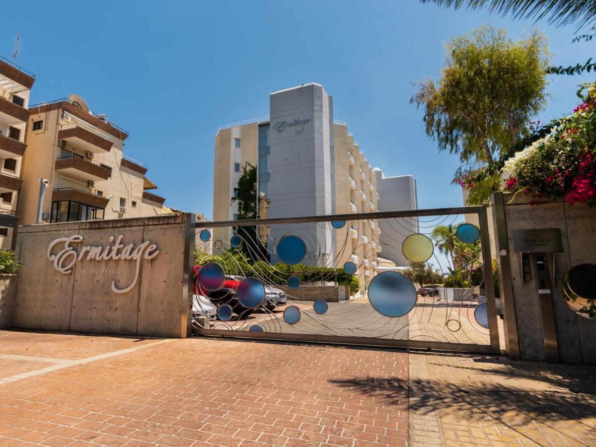 Sanders Ermitage On The Beach - Delightful 1-Bedroom Apartment With Sea View ليماسول المظهر الخارجي الصورة
